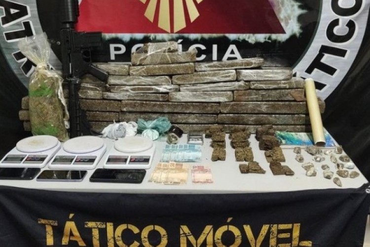Polícia Militar prende autores por tráfico ilícito de drogas em Iturama